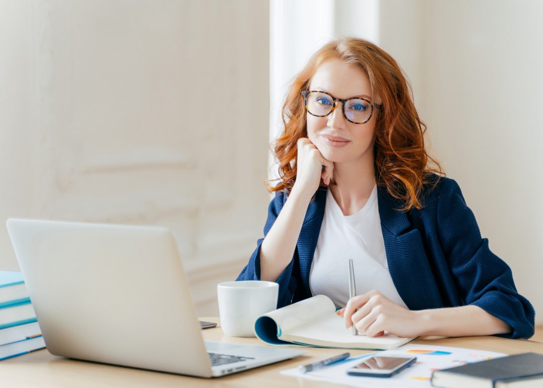 Female accountant at work at our top accounting firm based in Fearie Glen, Pretoria.